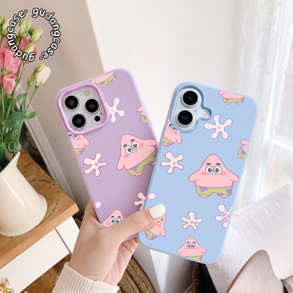 เจลลี่สี 2 IN 1 กรณีสีชมพู SEA STAR สําหรับ VIVO Y01 Y02 Y03 Y04S Y05 Y12 Y12S Y15 Y17 Y17S Y19S Y20