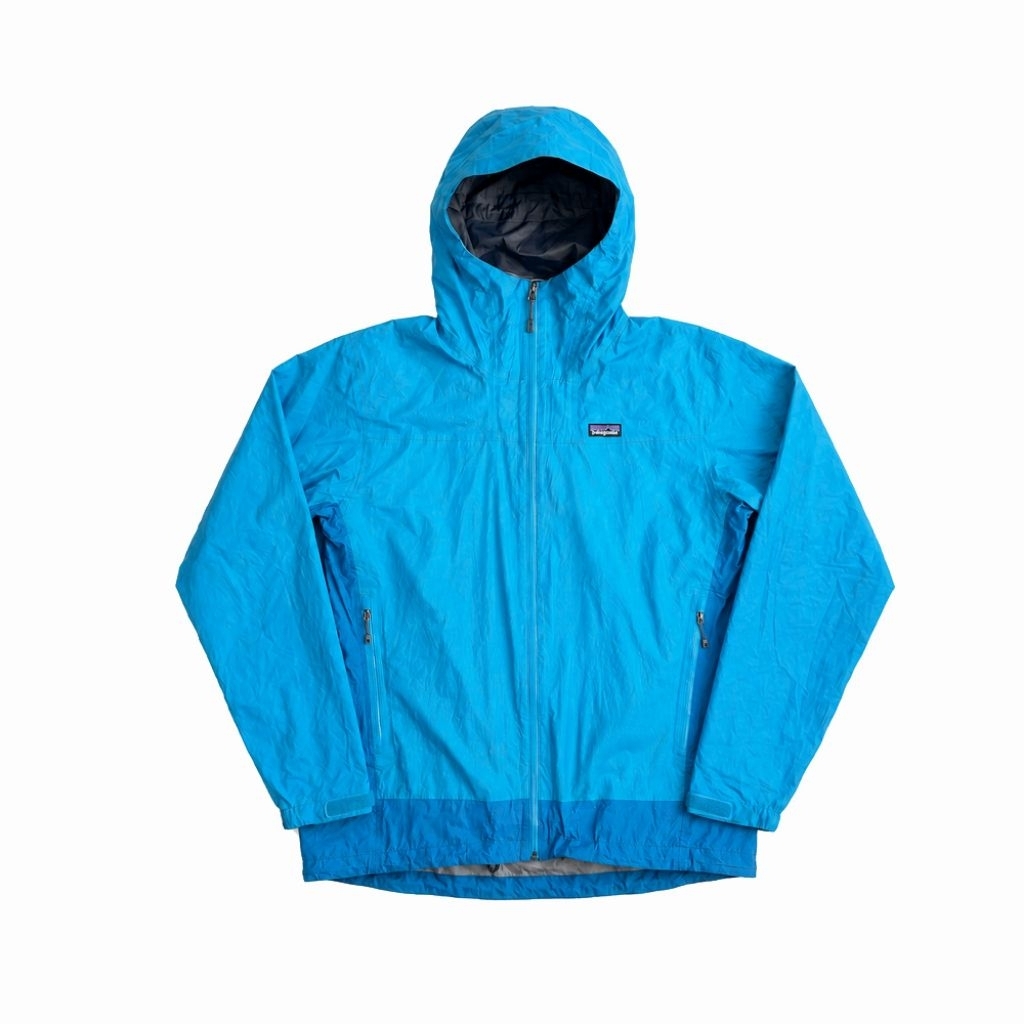 Vtg Patagonia Blue Torrentshell H2No ฉนวนกันน้ําแท้