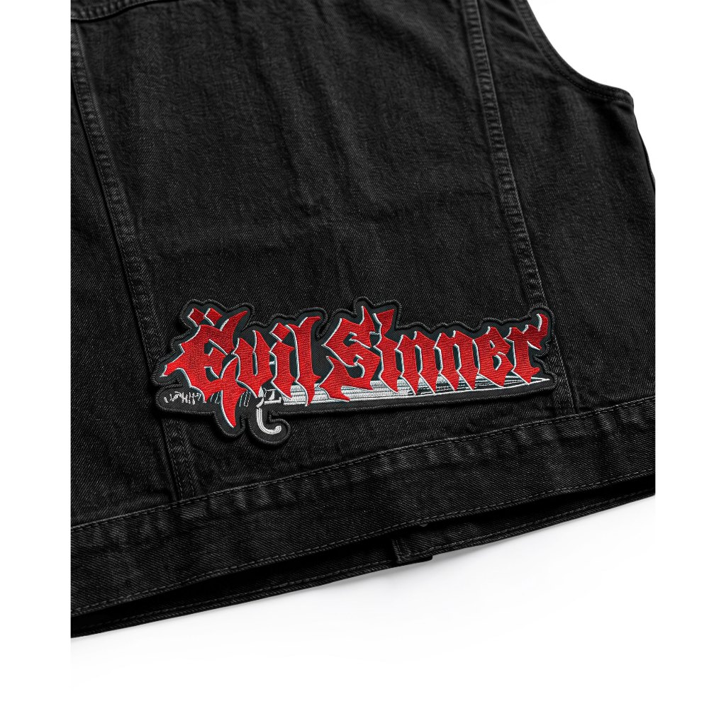 Original Evil Sinner - โลโก้สีแดง