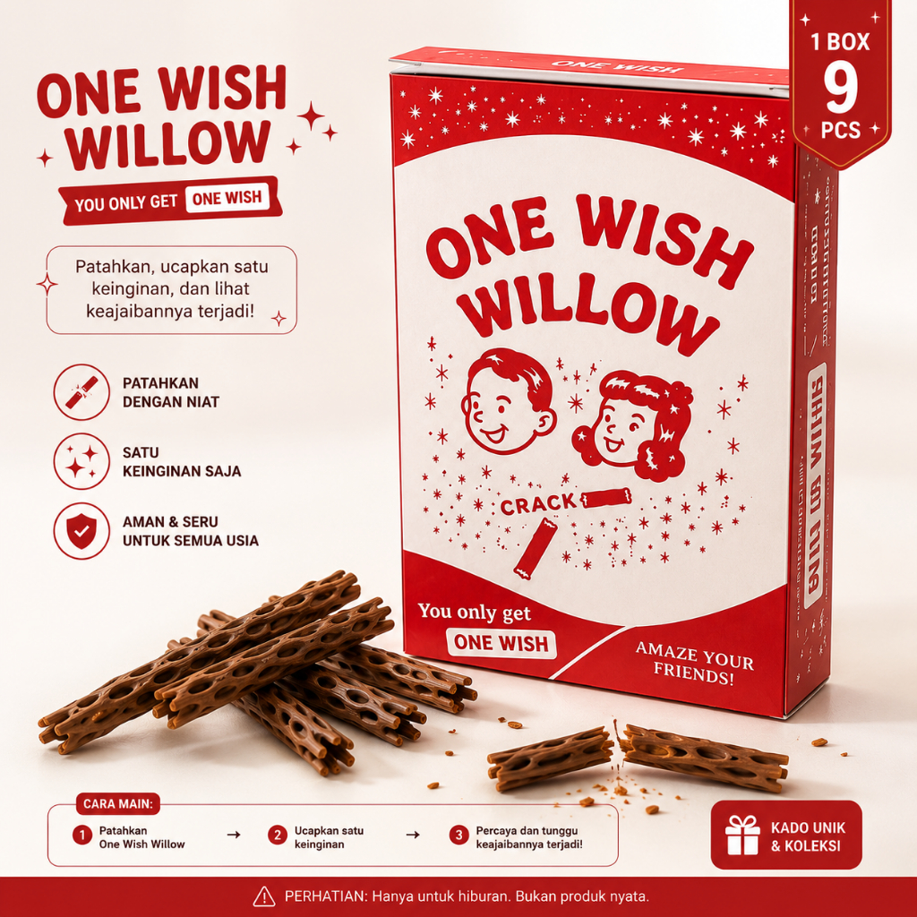 One Wish Willow 9 ชิ้นแรงบันดาลใจจาก Obsession | ปรารถนาสติ๊ก ไวรัล | ภาพยนตร์สยองขวัญสะสม | ของขวัญที่ไม่ซ้ําใคร | ของตกแต่งตั้งโชว์