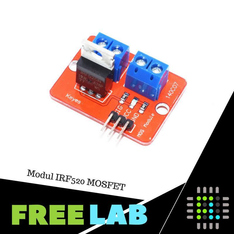 IRF520 MOSFET Switch Driver โมดูลควบคุม DC
