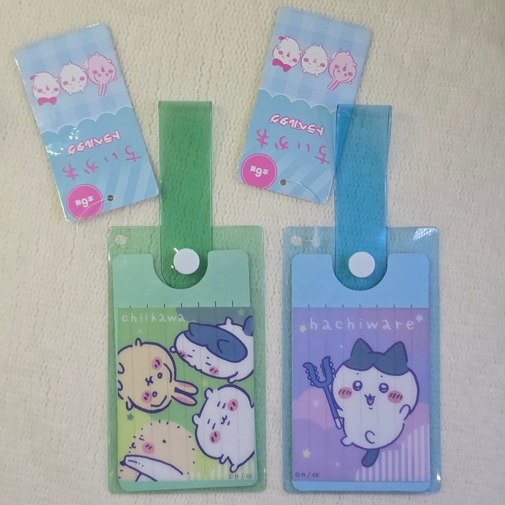 Daiso Seria Cando Chikawa Usagi Rakko Hachiware Travel Tag