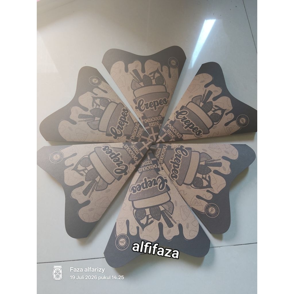 200 ชิ้น CHOCOLATE CREPES/CREPES PACKAGING/JUMBO CREPES