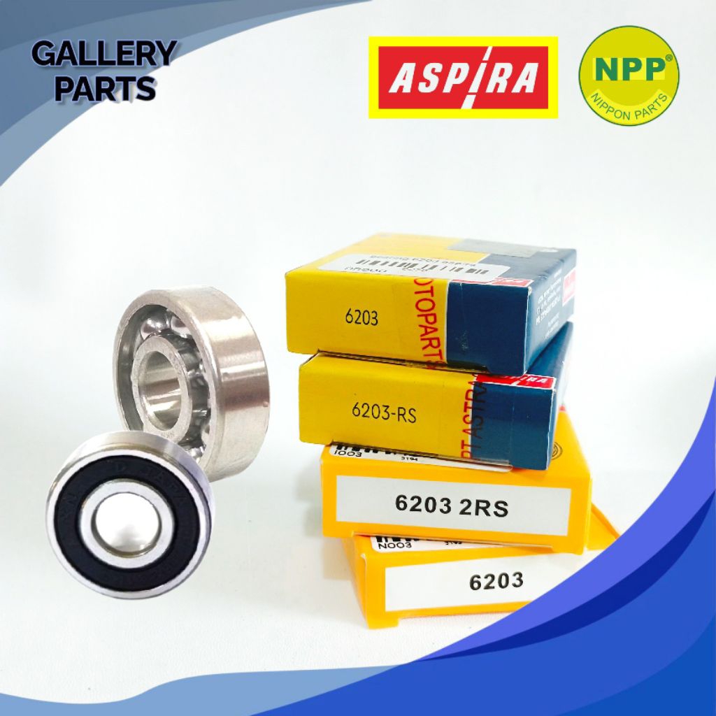 BEARING LAHER 6203 / 6203-RS NPP ASPIRA