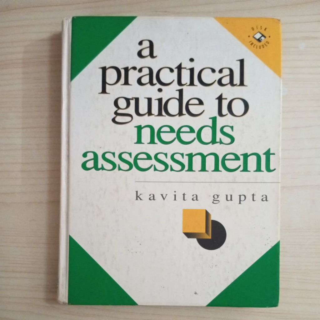 หนังสือ A PRACTICAL GUIDE TO NEEDS ASSSESSMENT BY KAVIGA GUPTA