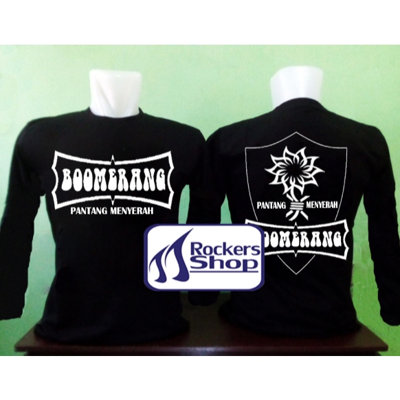 เสื้อยืด BOOMERANG NEVER GIVE UP LONG SLEEVE