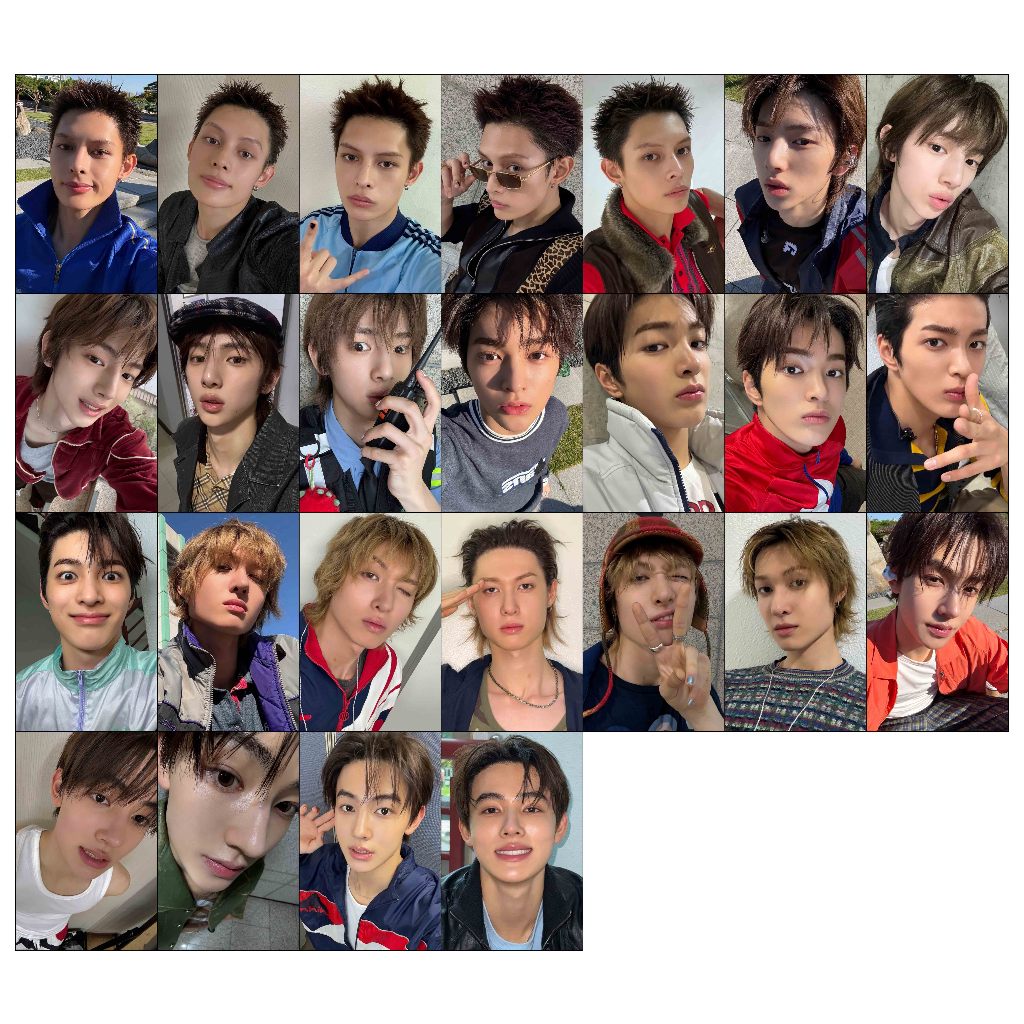 MINI CORTIS GREEN STICKERS 25 ชิ้นสติกเกอร์ CHROMO KPOP IDOL UNOFFICIAL JAMES JUHOON KEONHO MARTIN