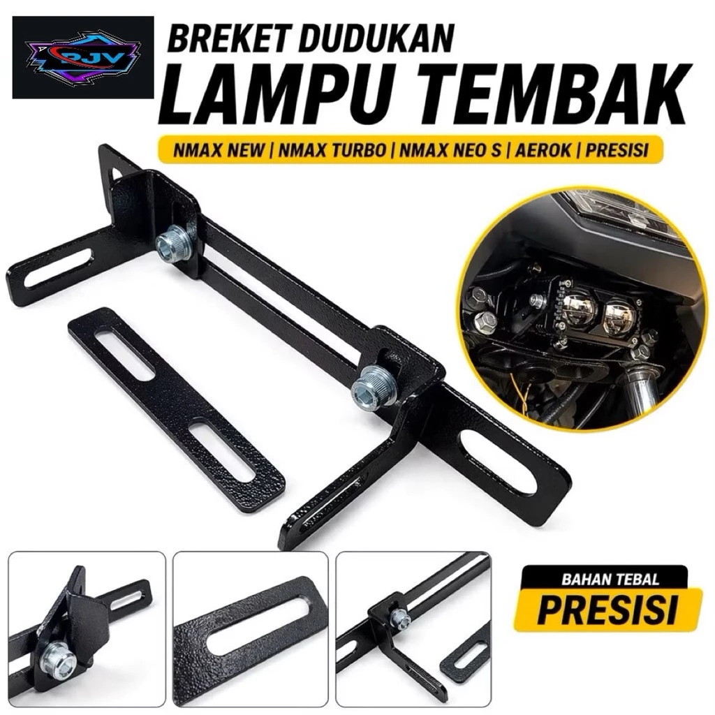 Nmax Neo S ขายึดสปอตไลท์ Nmax Turbo Nmax New Aerox Universal DUROMOTO Undercarage Light Bracket