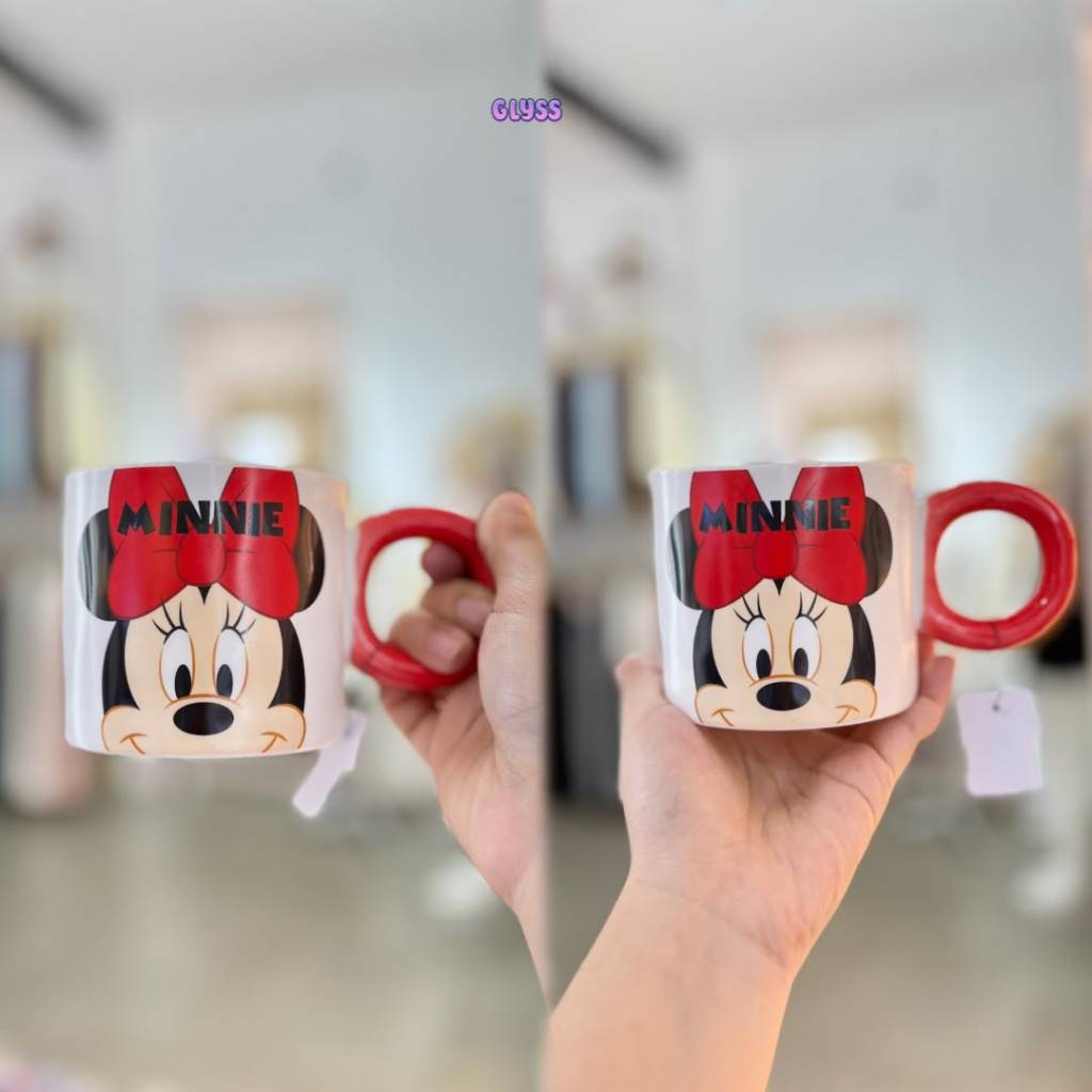Gkmcey - GLYSS Mickey Ceramic Cup / แก้วมัคเด็ก Mickey Minnie Mouse