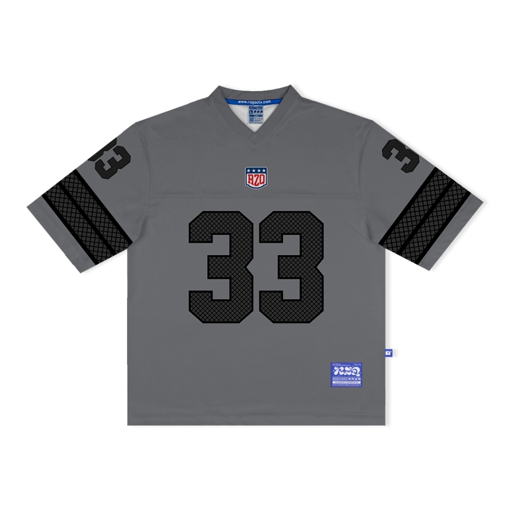RZQ Jersey Oversize 33 สีเทา