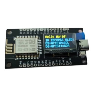 ESP8266 type C พร้อม OLED 0.96 นิ้วในตัว WIFI