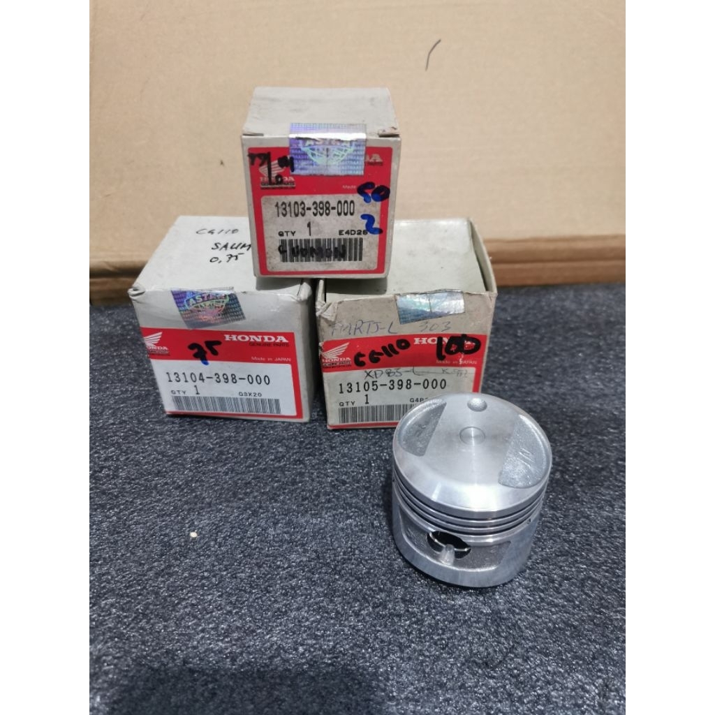 ลูกสูบ Seher Honda CG110 CG 110 398 Oversize Os 50 75 100 Astra Nos
