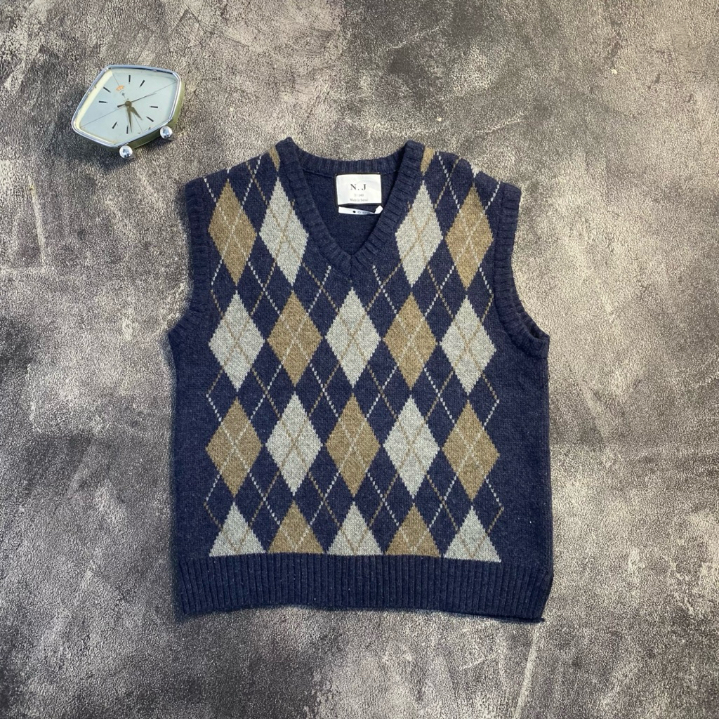 JH COMPANY KNIT VEST (PST-3106)