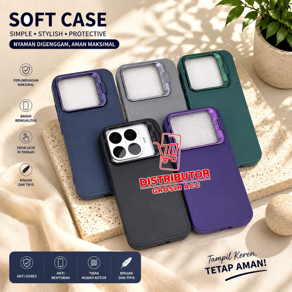 XIAOMI 17T XIAOMI 17T PRO CASE MACAROON ขาตั้งกล้อง KICKSTAND กล้อง XIAOMI 17T XIAOMI 17T PRO
