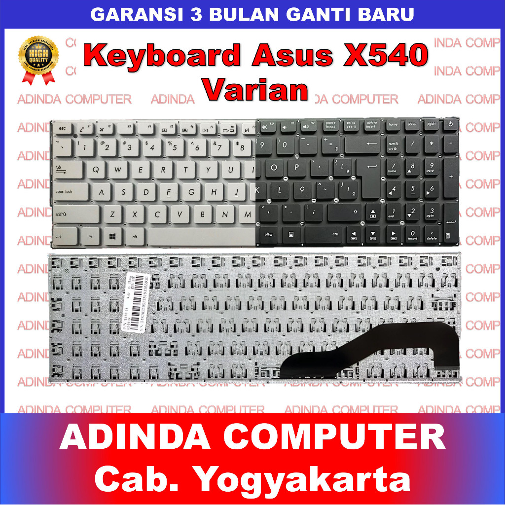 Asus X540 A540 A540L A540U D540 D540n F540 F540UP คีย์บอร์ด VARIANT