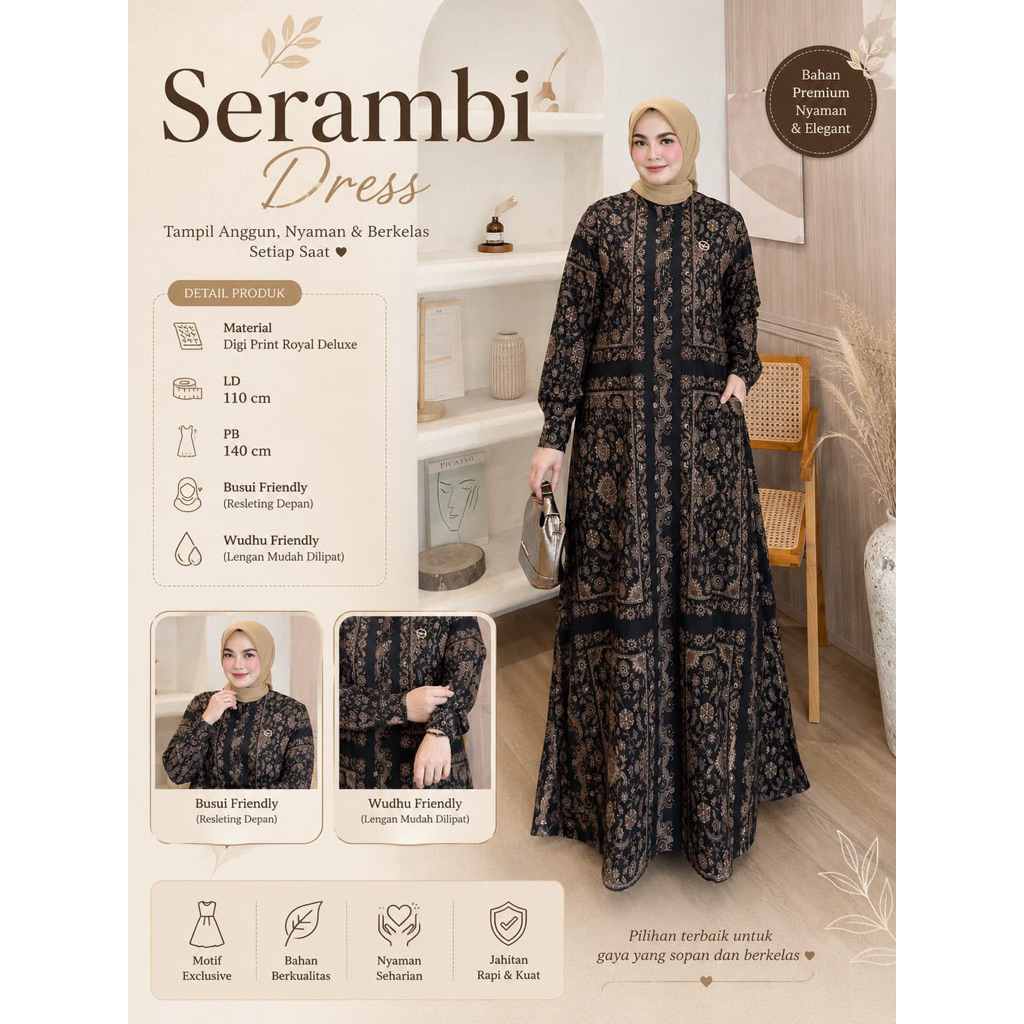 NO CANCEL• Serambi Dress by Nania