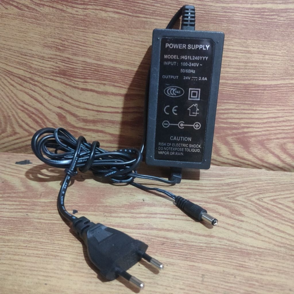 พาวเวอร์ซัพพลาย ADAPTER HG1L240YYY 24V 2A ADAPTER