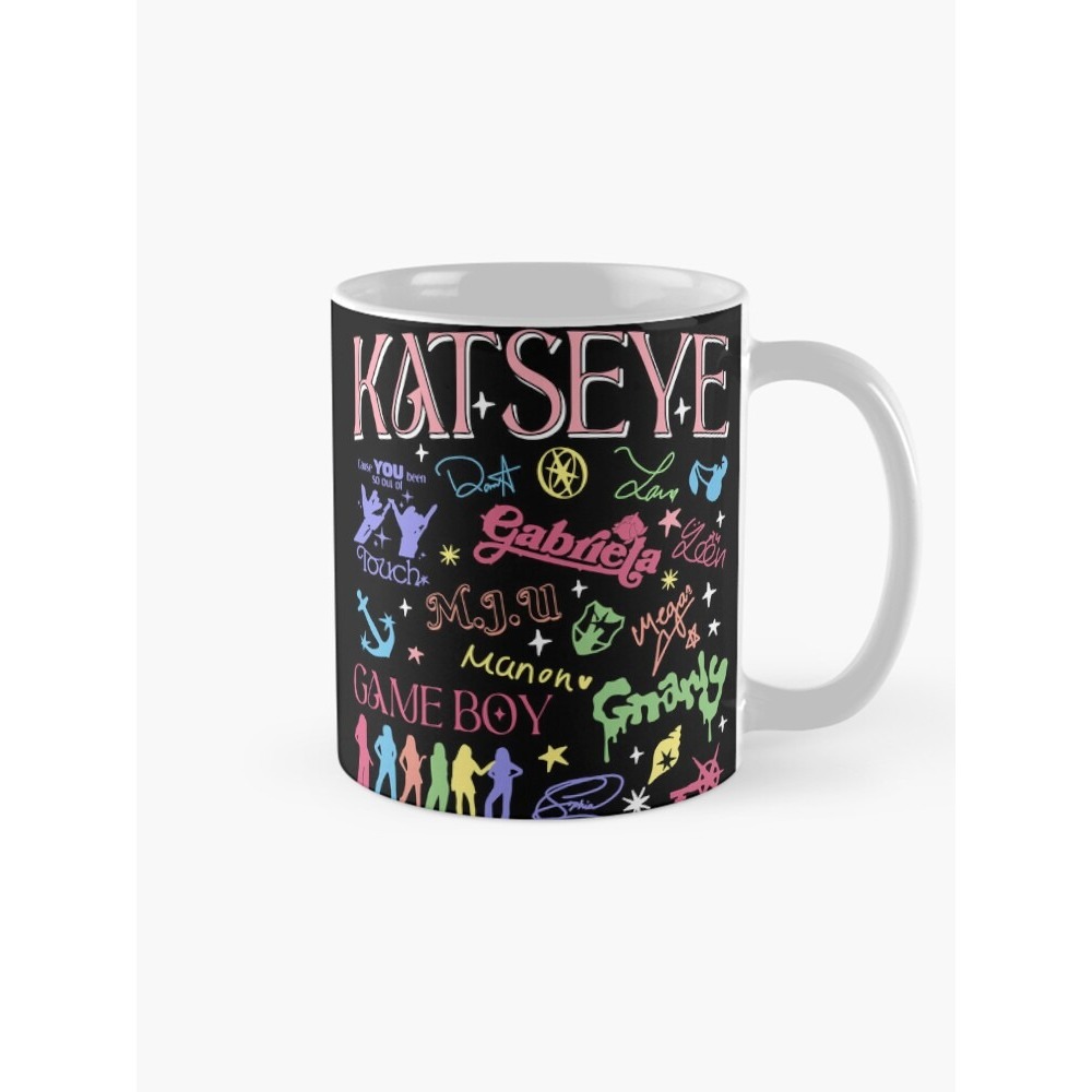 แก้วกาแฟ Katseye Beautiful Chaos Gnarly Gabriela