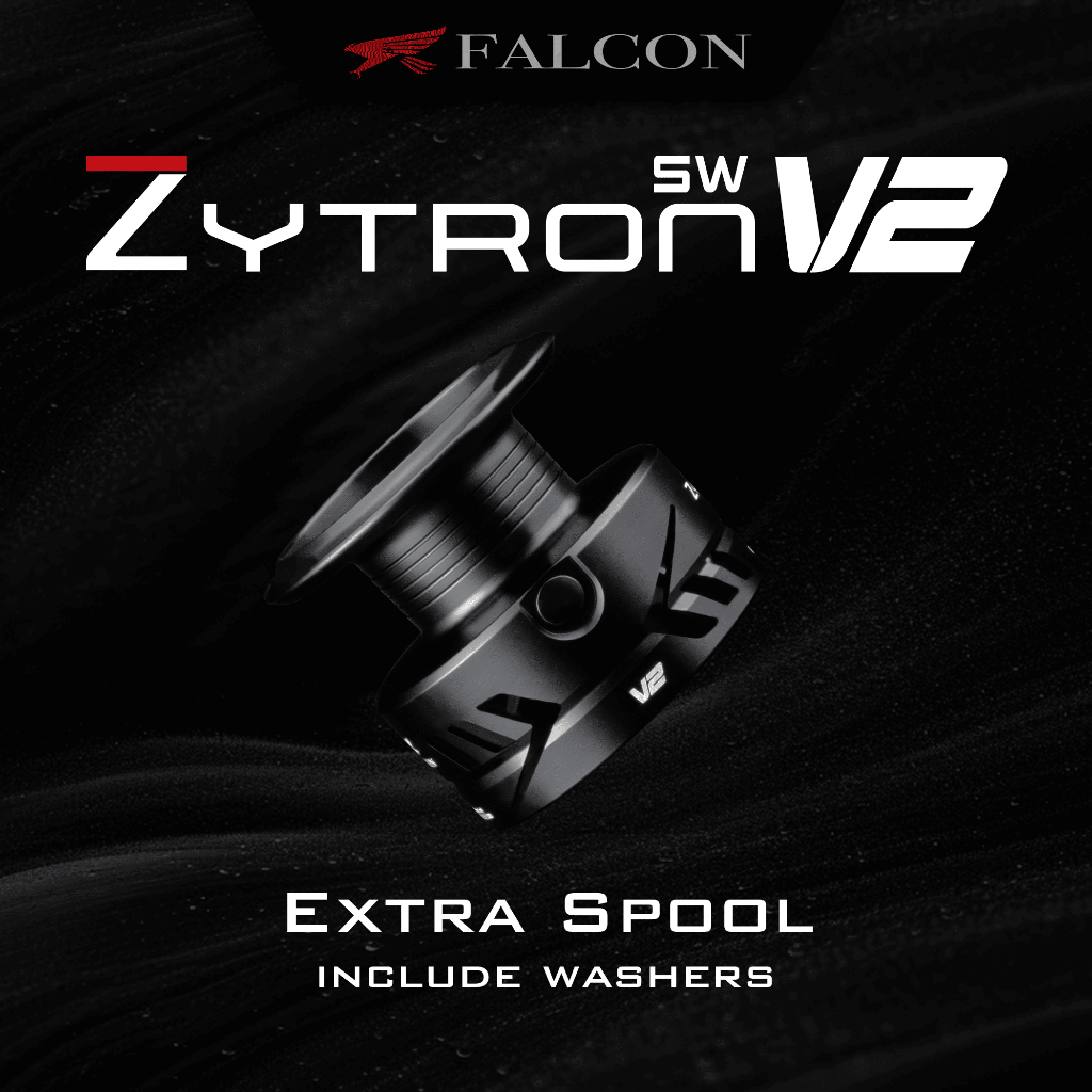 Extra Spool Reel Falcon Zytron V2 - CNC Aluminium Spool - อะไหล่เดิม