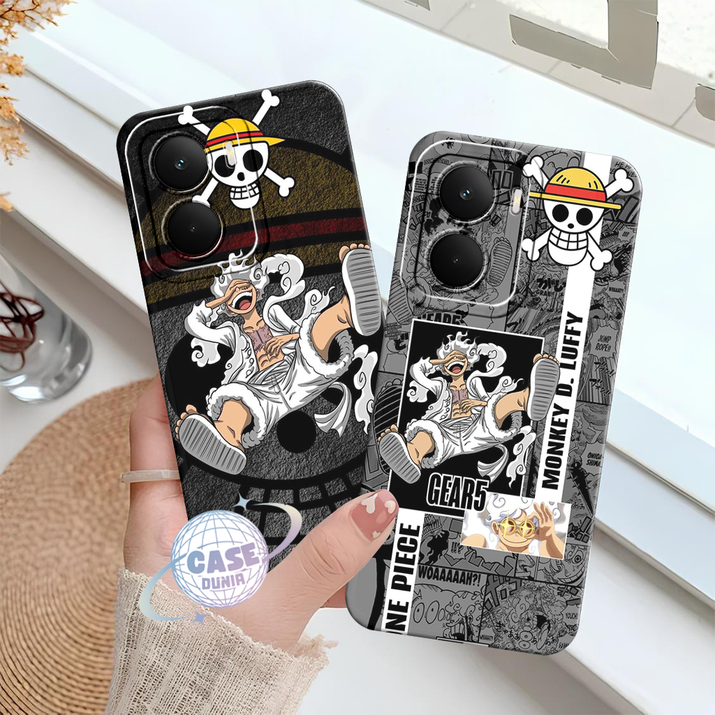 Softcase เข้ากันได้กับ Realme P3 5g - เคส Realme P3 5g เคสยืดหยุ่น Procamera Motif One Piece Gear 5