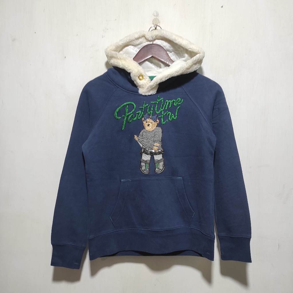 Teenie Weenie Hoodie Navy Size : S