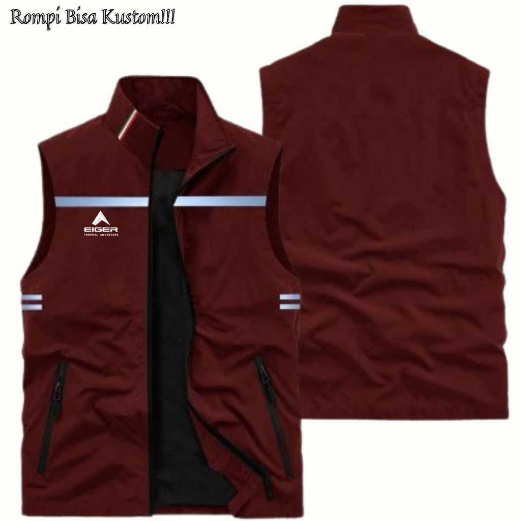 Eiger Casual Vest เสื้อกั๊กมอเตอร์ไซค์ Eiger Premium, เสื้อกั๊ก Eiger