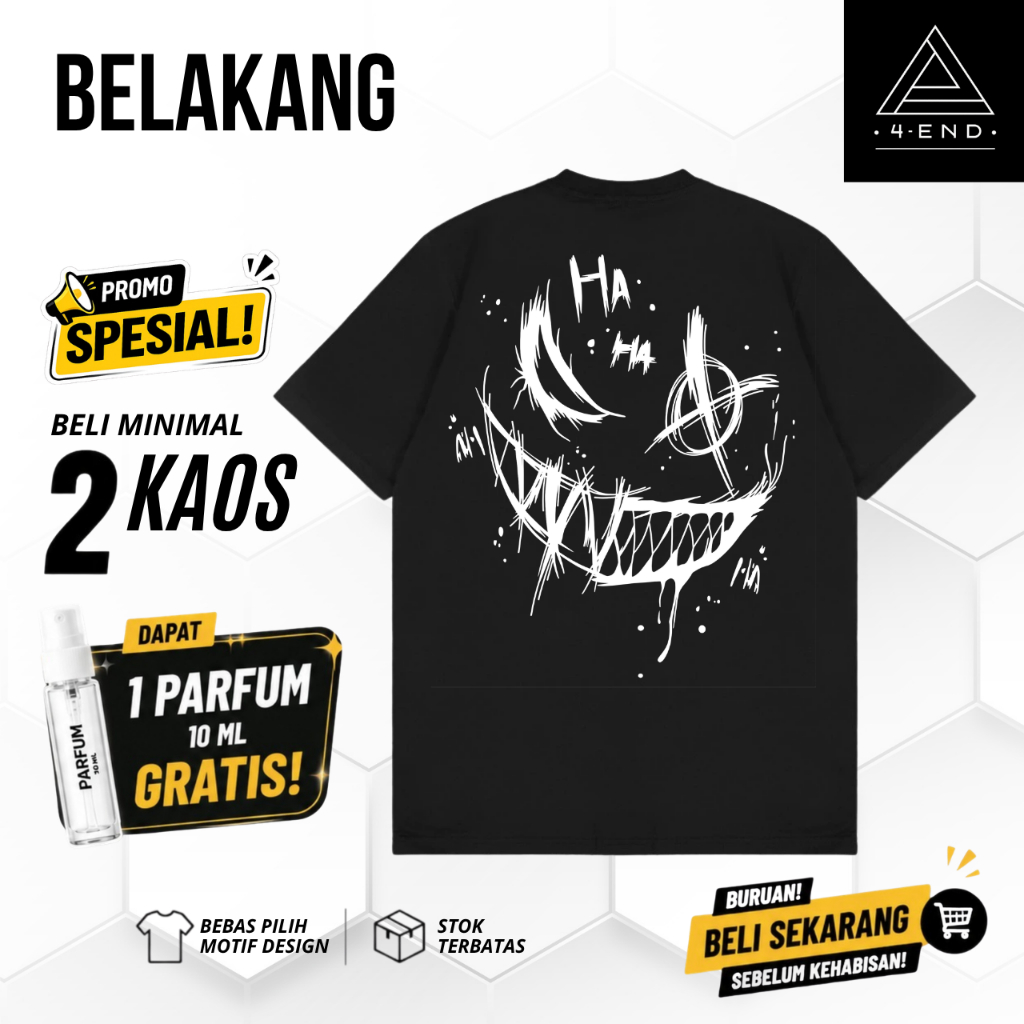 เสื้อยืด Joker Tattoo | การออกแบบสุดพิเศษ | 4END