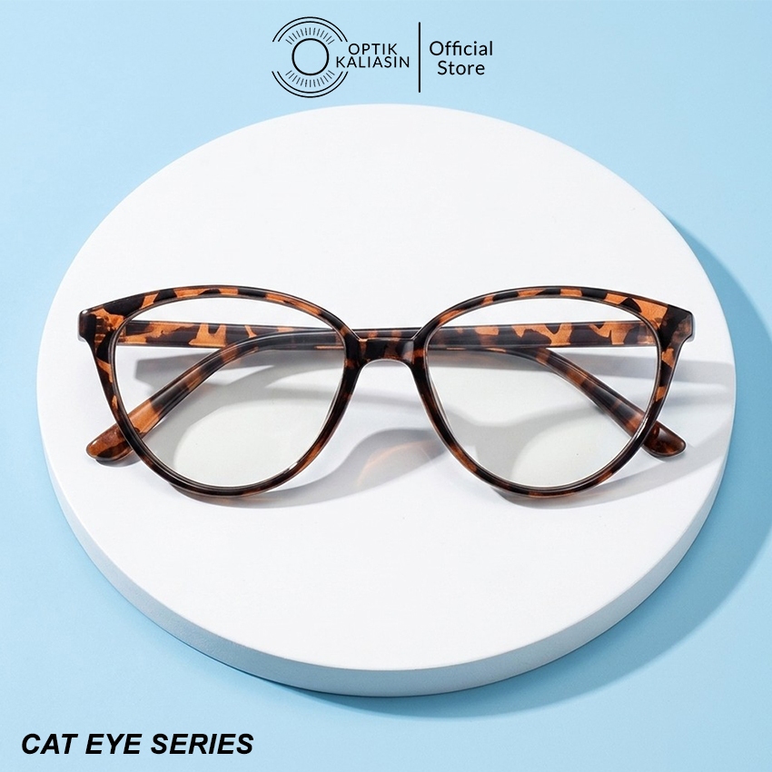 MATA OPTIK KALIASIN - แว่นตาแมวผู้หญิง กรอบพลาสติกแคทอาย tr90 608 ลบ plus โฟโตโครมิกป้องกันรังสี