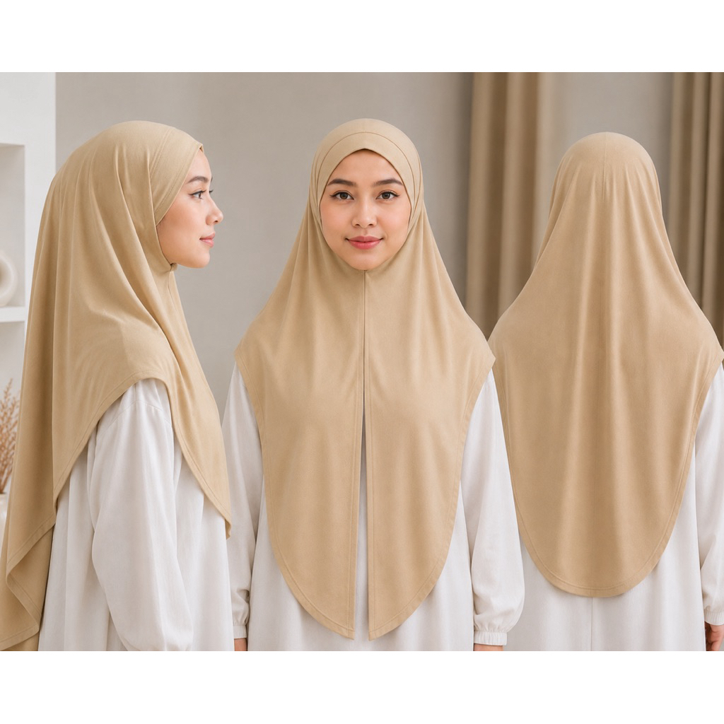 KHIMAR BANDANA RAYON TENCEL / KHIBAN RAYON TENCEL / KHIBAN BADANA TENCEL