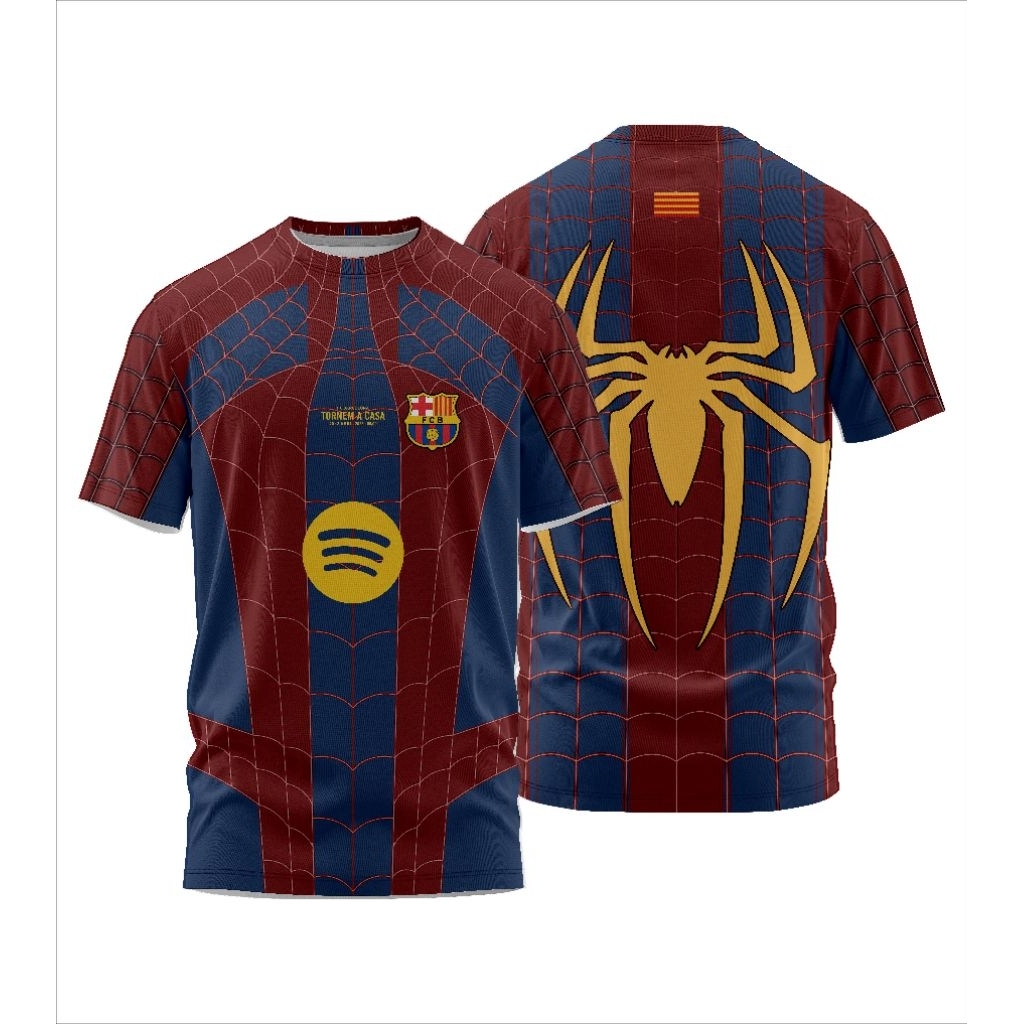 เสื้อแข่ง Barca Spiderman 2026