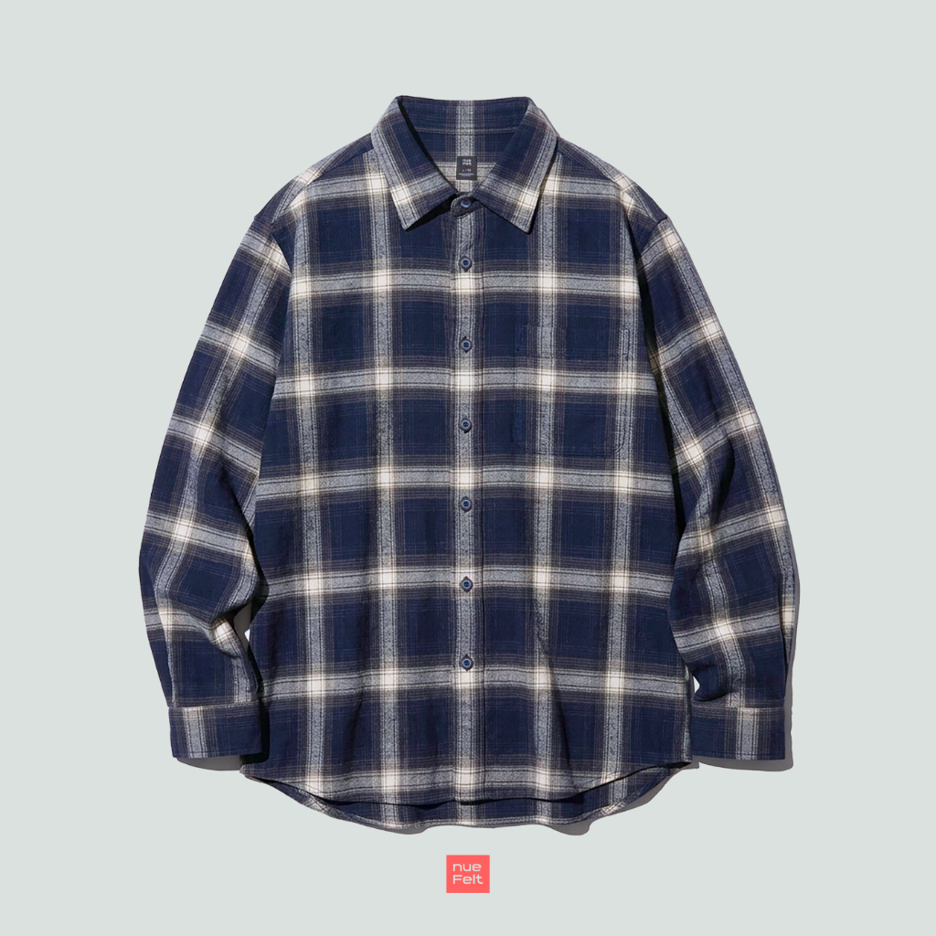 KEMEJA NUEFELT Athena เสื้อเชิ้ตแขนยาวผู้ชาย
