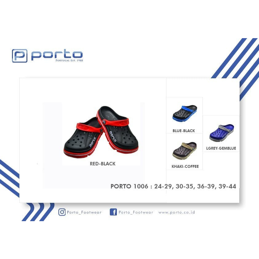 MERAH Casual Clog Sandals for Men/Women - Red-Gray, Blue-Gray, Khaki-Coffee, Grey-Light Blue - Size 