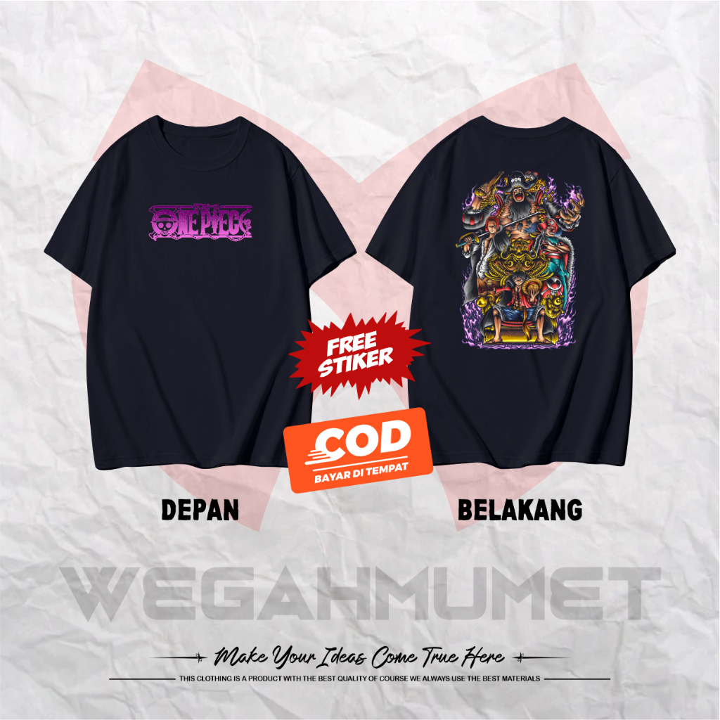 Luffy Regular Fit Premium Mens Distro T-Shirt