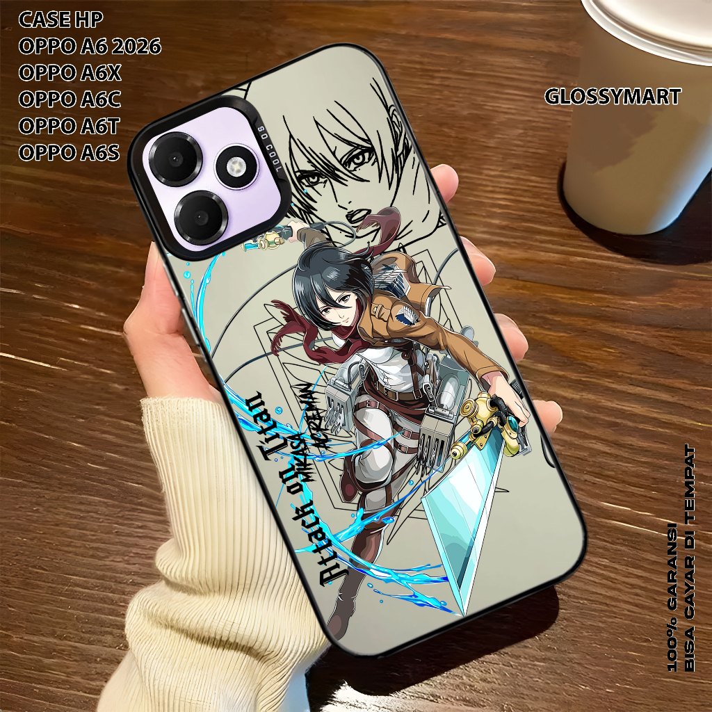 OPPO A6C CASE - OPPO A6X - OPPO A6S - OPPO A6T - OPPO A6 2026 - เคส Premium Matte Hard - เคส IMD - เ