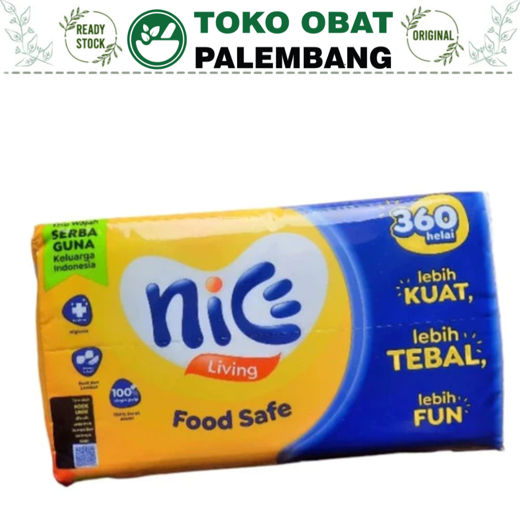 NICE TISSUE 360 PLY 180 แผ่น 2PLY FACIAL TISSUE SOFT FACIAL TISSUE NICE LIVING FACIAL TISSUE