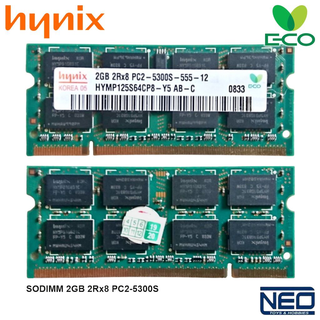 Hynix Sodimm DDR2 2GB-5300