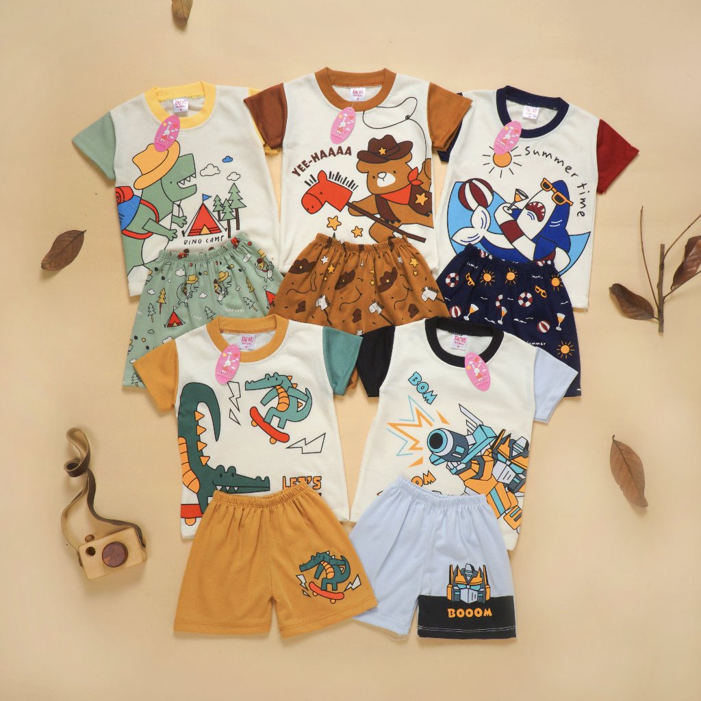 Xiao Wei - Ryan Colorblock Twintone Baby Boy Suit / ชุดเด็กทารก / เสื้อผ้าเด็ก / เสื้อผ้าเด็ก / เสื้