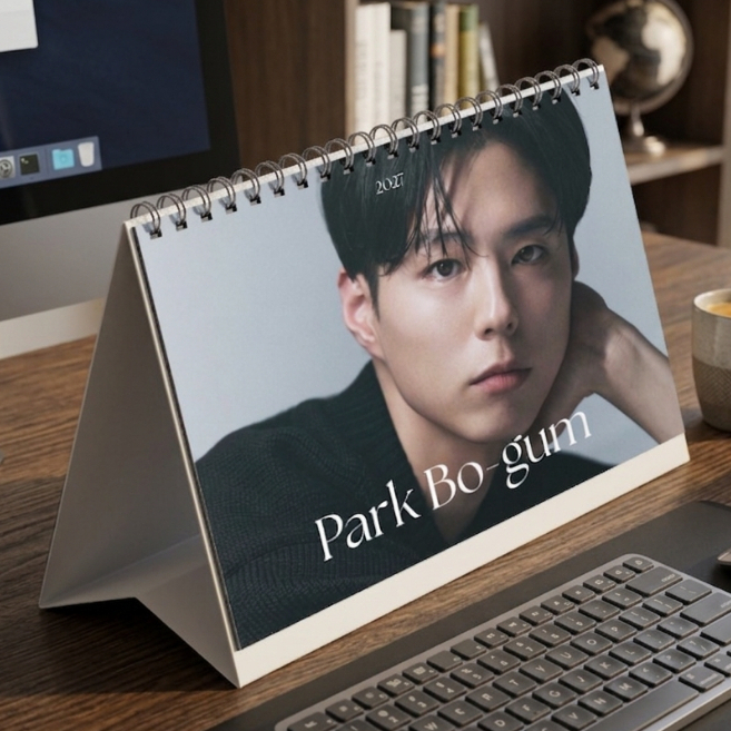 A&M Park Bo-gum ปฏิทินตั้งโต๊ะ 2027