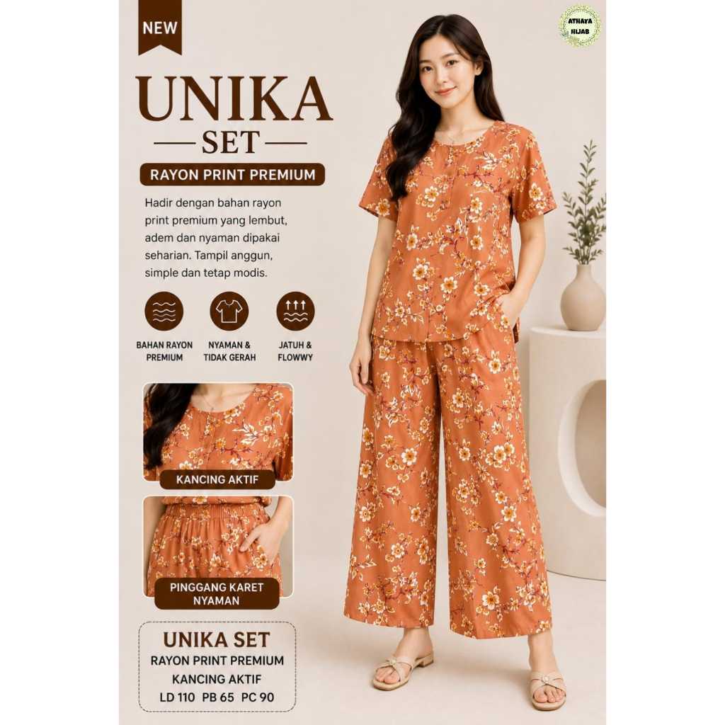 HQ เสื้อผ้าผู้หญิง UNIKA SET จาก AtHAYA FASHION STORE