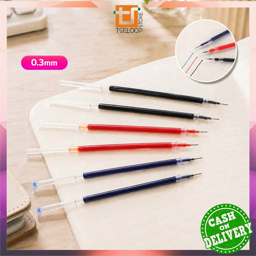 EC ขายปลีก OFM-A6 REFILL GEL INK REFILL GEL PEN INK REFILL 0.3MM