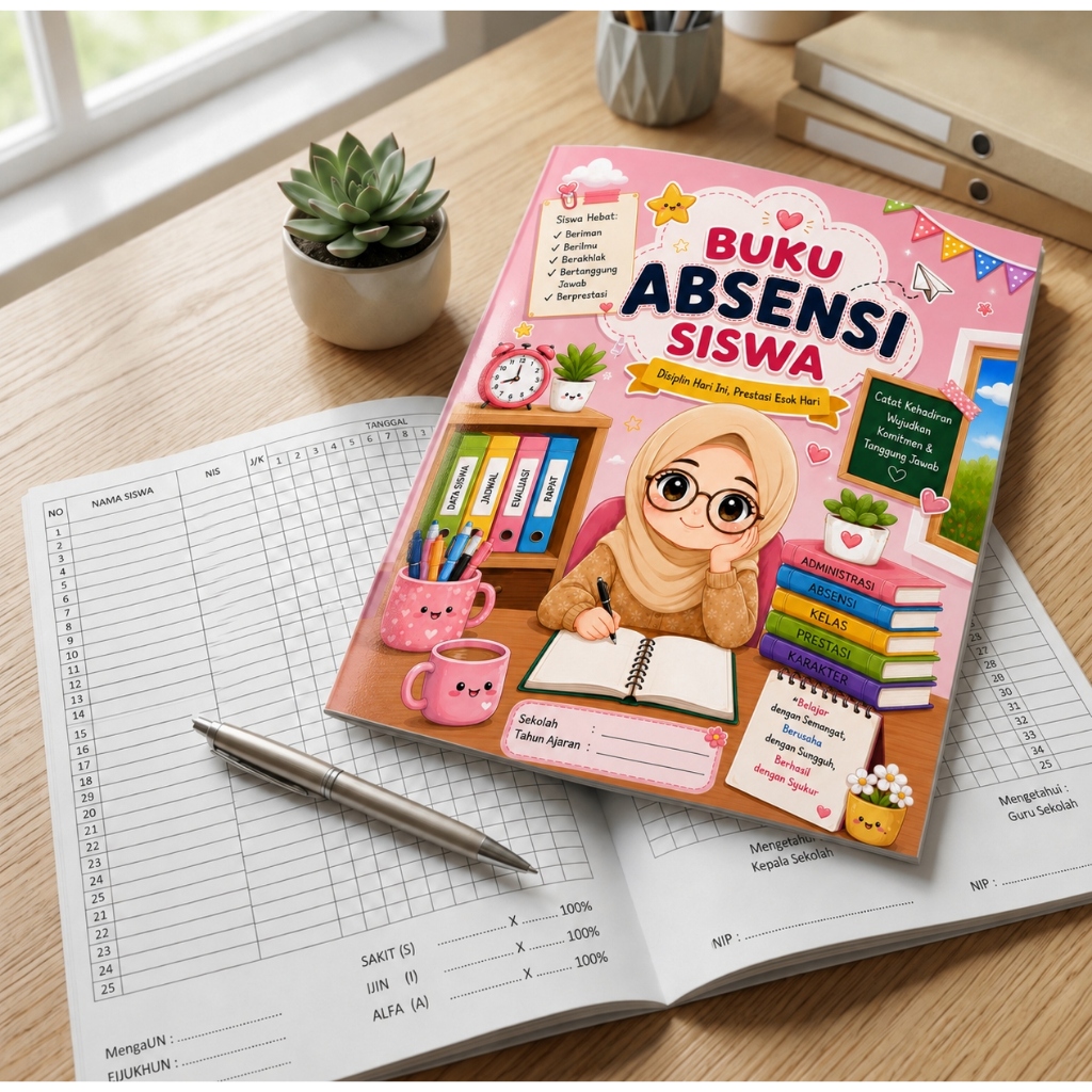 (CODE 01V2) หนังสือ ABSENCE สตั๊ด MONTHLY A5 SIZE