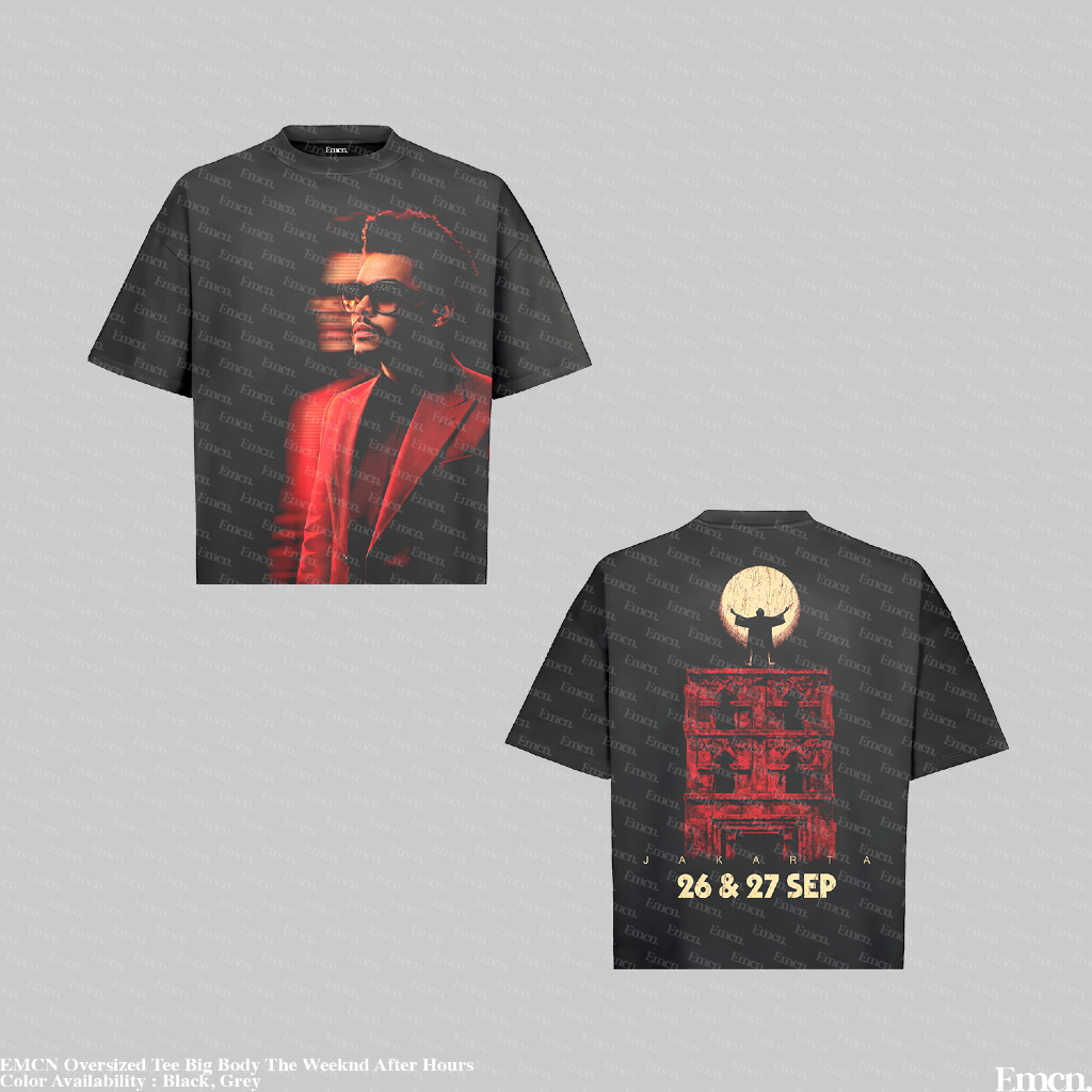 EMCN Oversize Tee Big Body The Weeknd