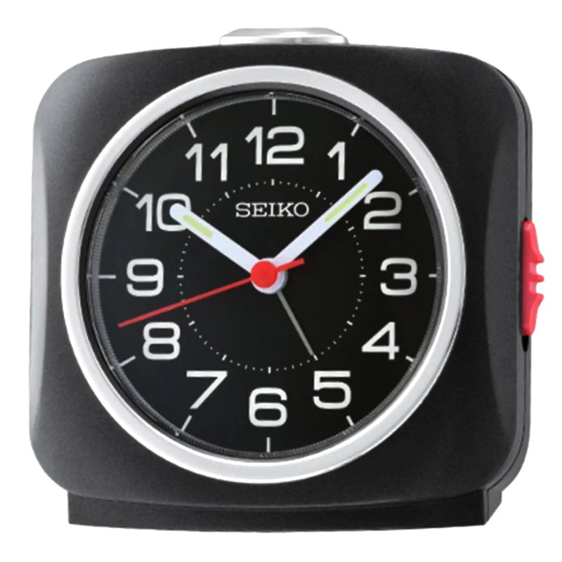 seiko clock QHE194K นาฬิกาปลุกอนาล็อก