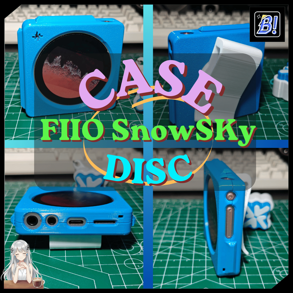 Case Casing DAP DAC Fiio snowsky disc พิมพ์ 3d