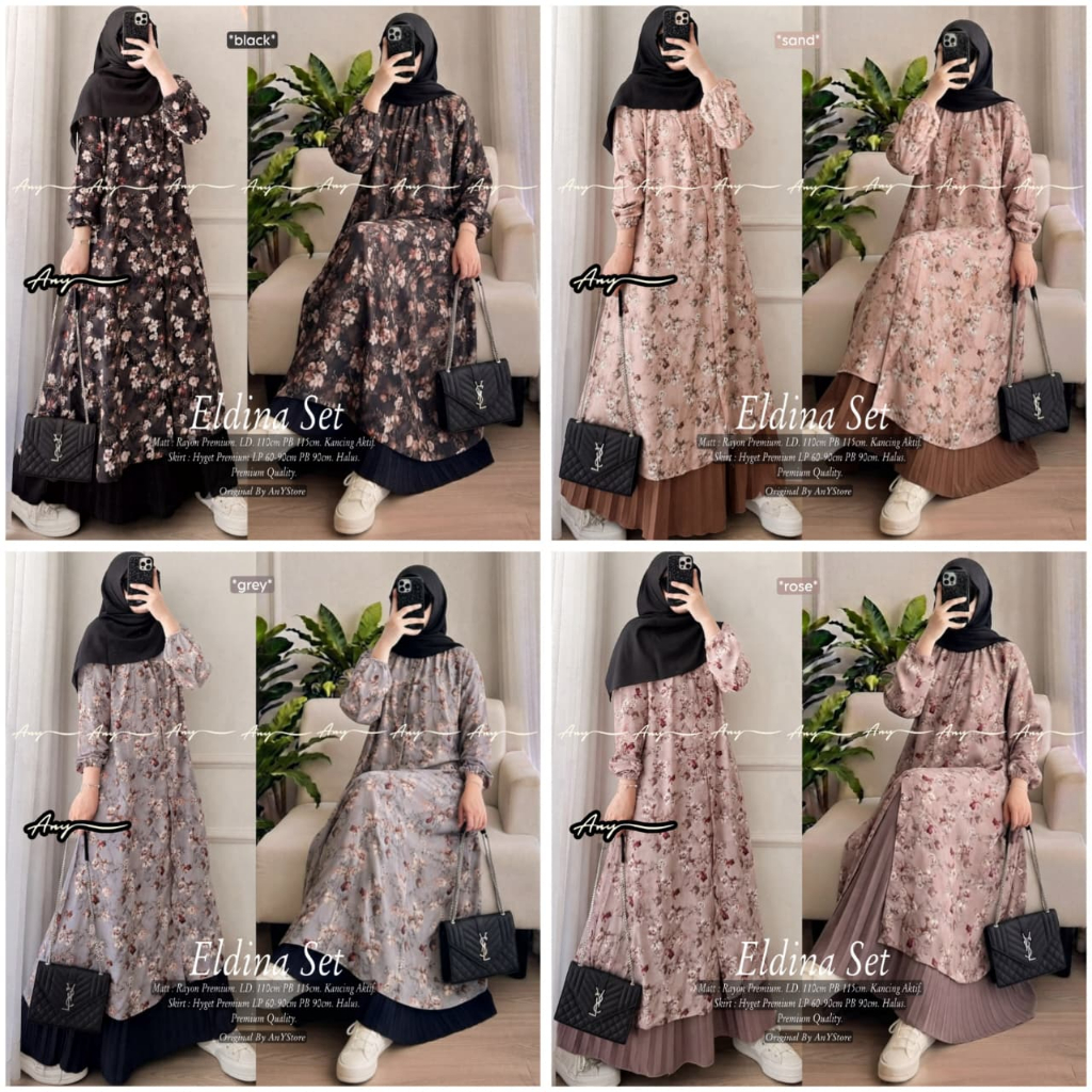 HQ เสื้อผ้าผู้หญิง ELDINA SET จาก AnY FASHION STORE