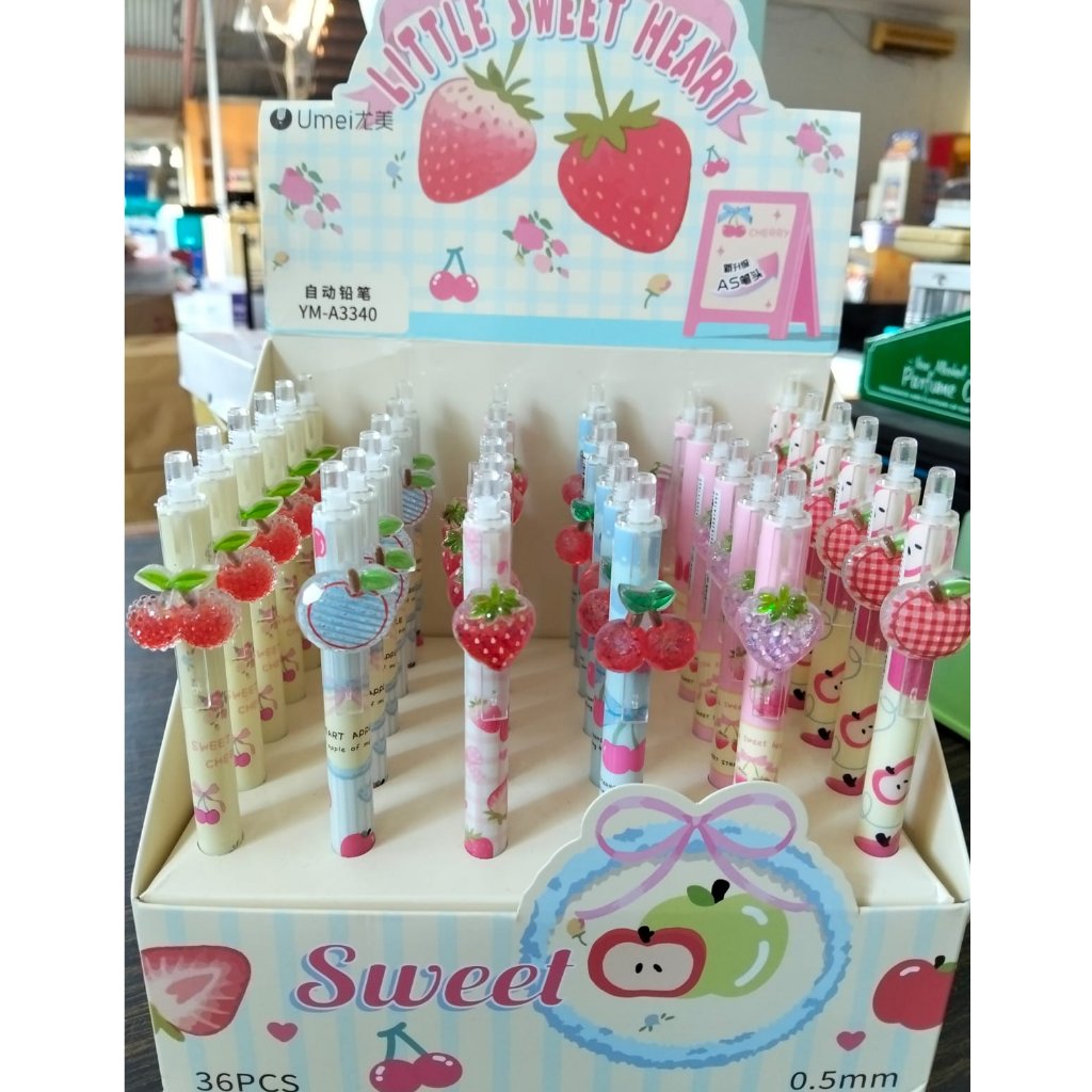 FRUIT MECHANICAL PENCIL A3340 FANCY CUTE MECHANICAL PENCIL