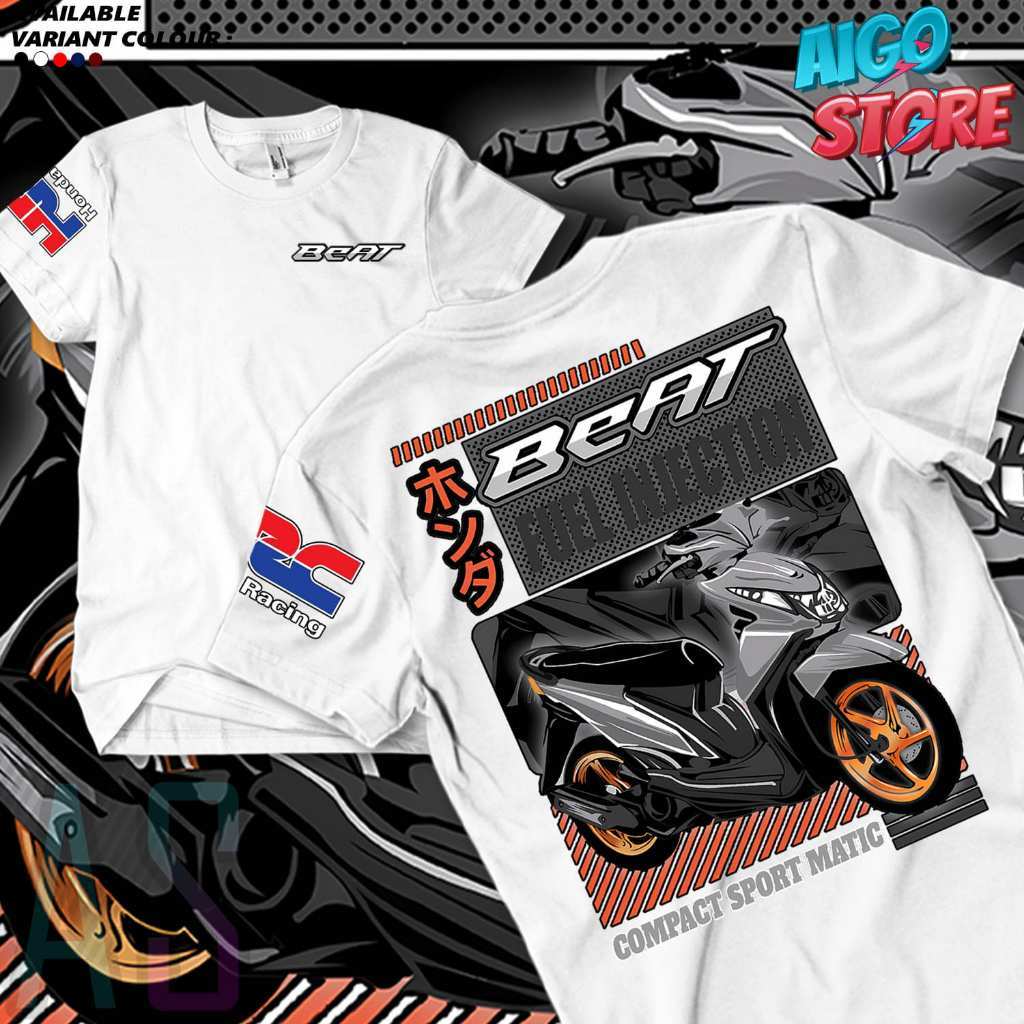 Beat FI Kids เสื้อยืดยานยนต์ | HONDA BEAT FUEL INJECTION | GD / Beat FI 2014 เสื้อยืดรถจักรยานยนต์ O
