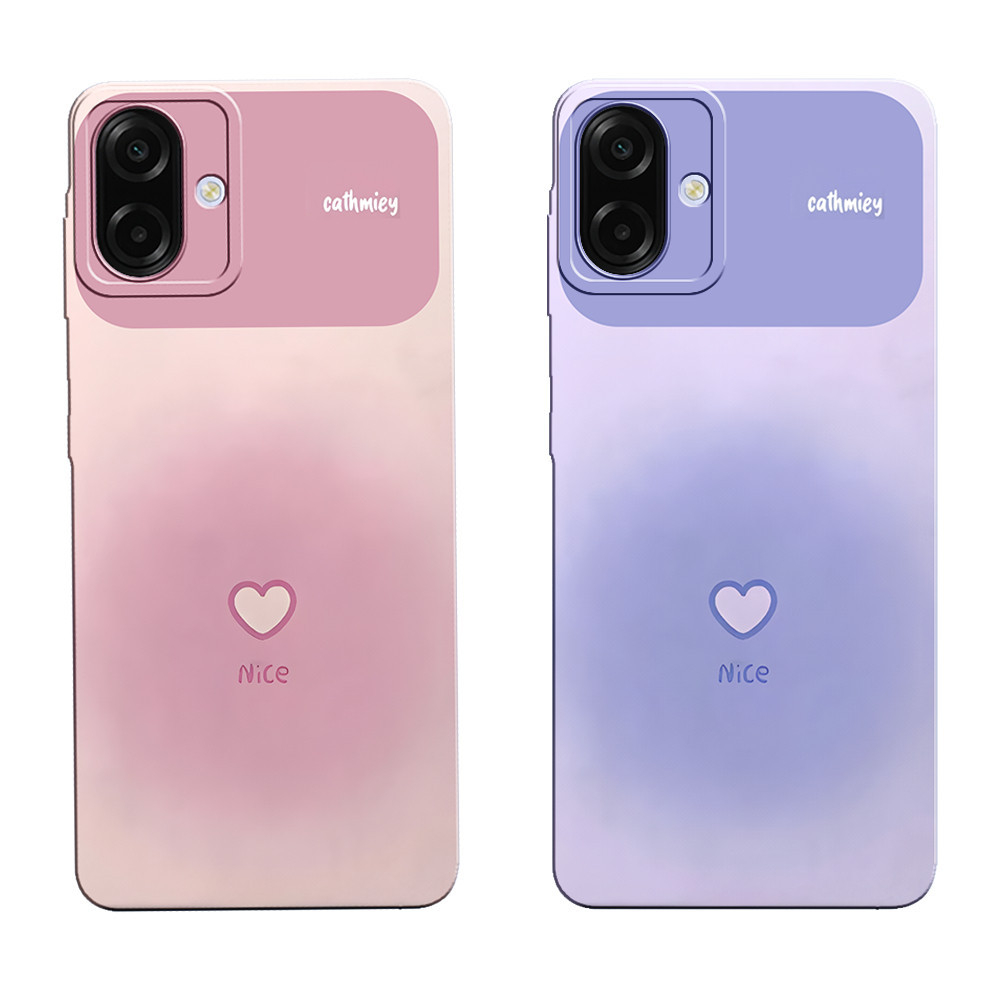 HP [MA46] Softcase Samsung A07 - A17 - A27 5G - A06 5G - A06 4G - เคสโทรศัพท์ - AESTHETIC - กล้องโปร