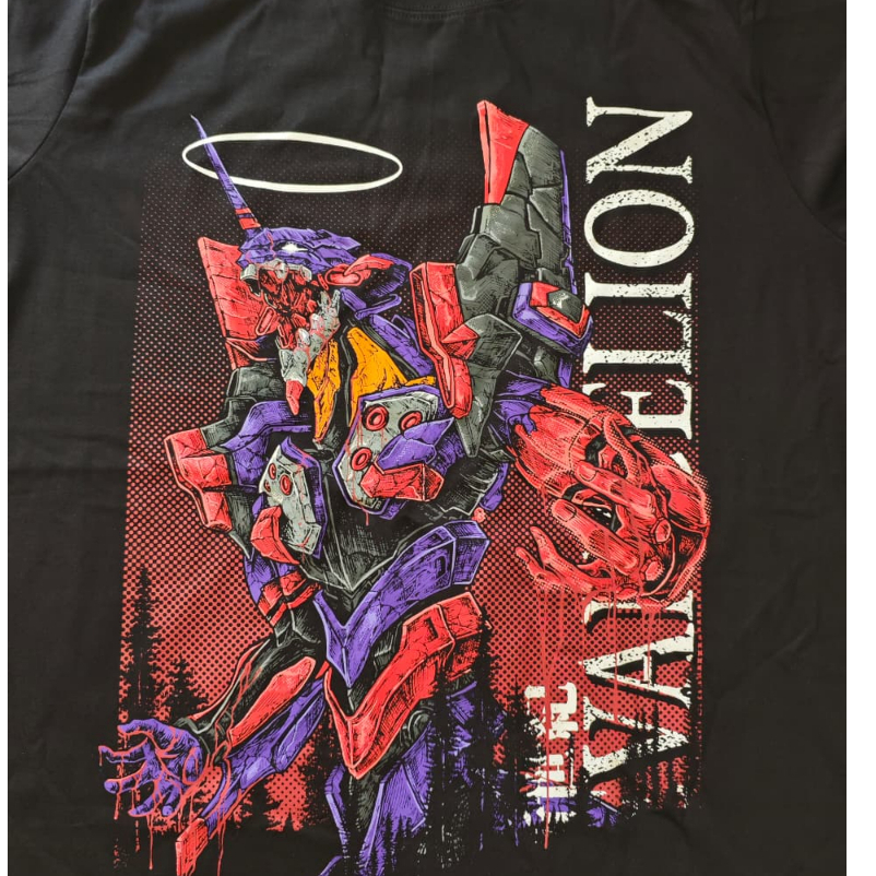 Evangelion Unit-01 (Eva-01) เสื้อยืดโหมดต่างๆ