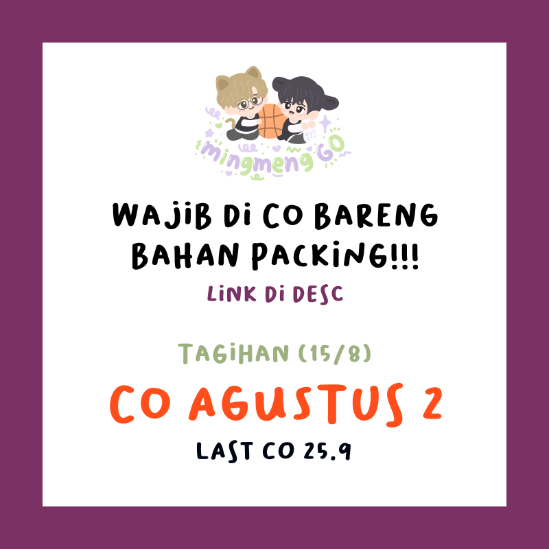 MINGMENG GO COUNT CO AUGUST 2